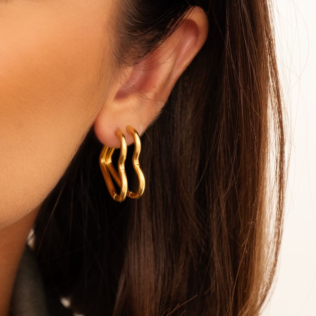 HeartLuxe Earrings - Elegante en Trendy Oorringen
