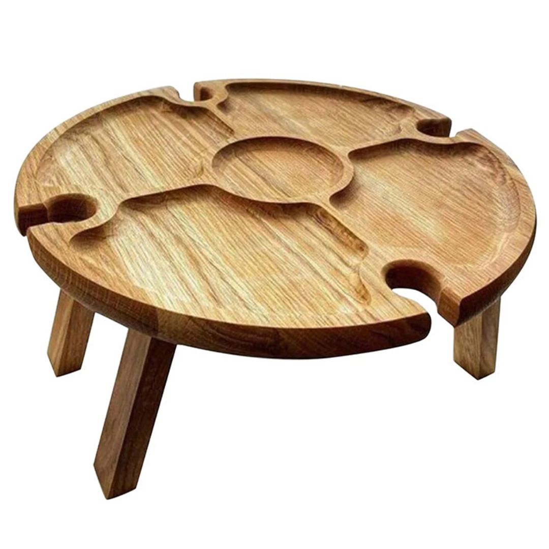 CheeseBoard Delights – Stijlvol Houten Picknick Accessoire