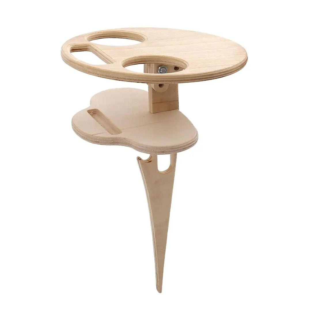 WineGlow Table - Dubbele Draagbare Wijntafel