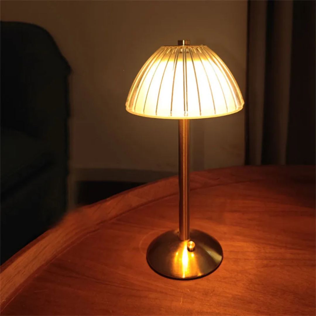 Karina GlowDesk – Retro Oplaadbare Bureau Lamp