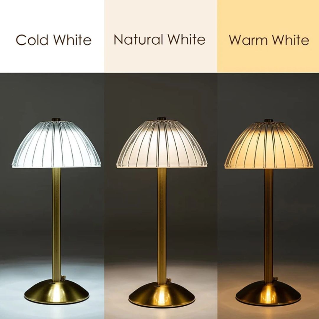 Karina GlowDesk – Retro Oplaadbare Bureau Lamp
