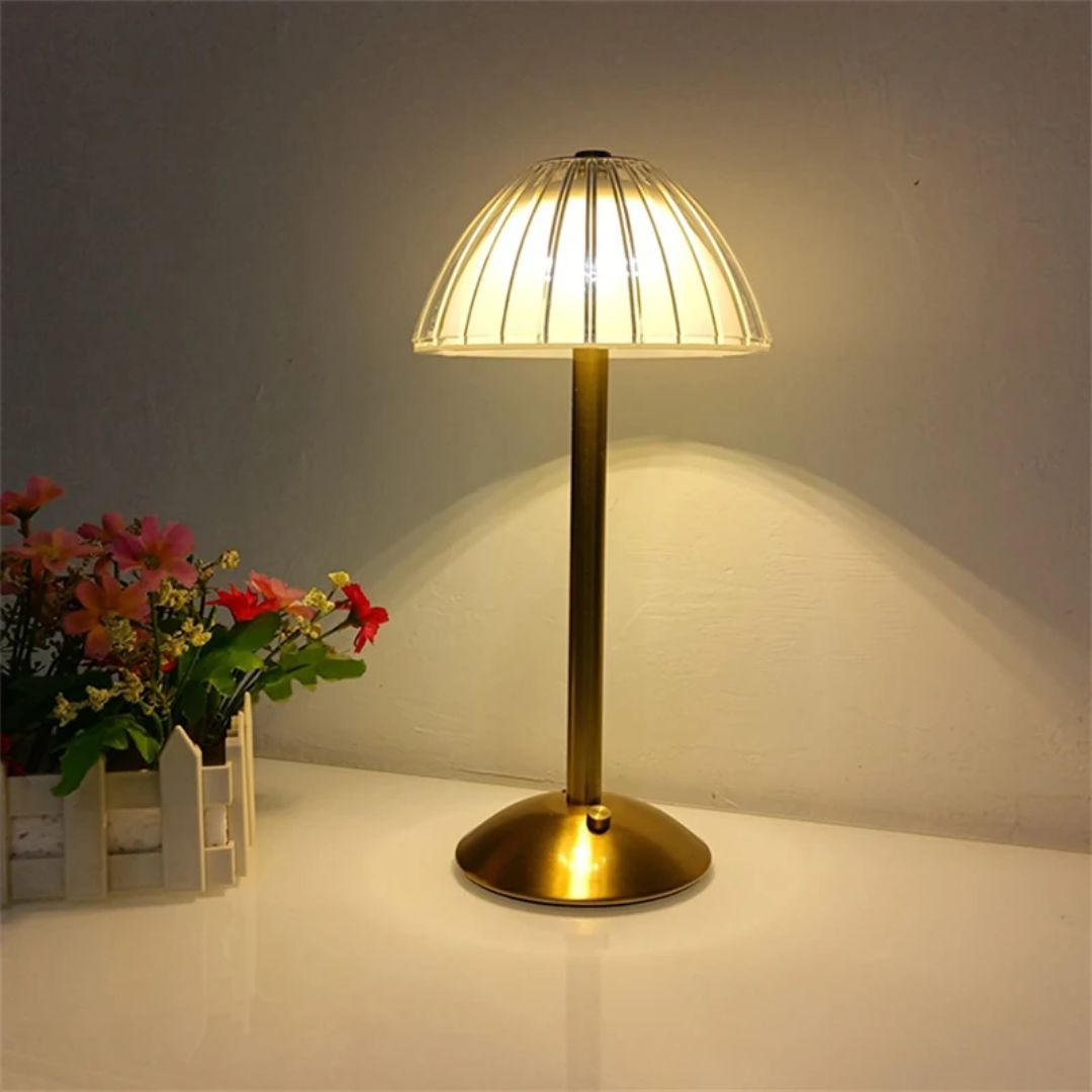 Karina GlowDesk – Retro Oplaadbare Bureau Lamp