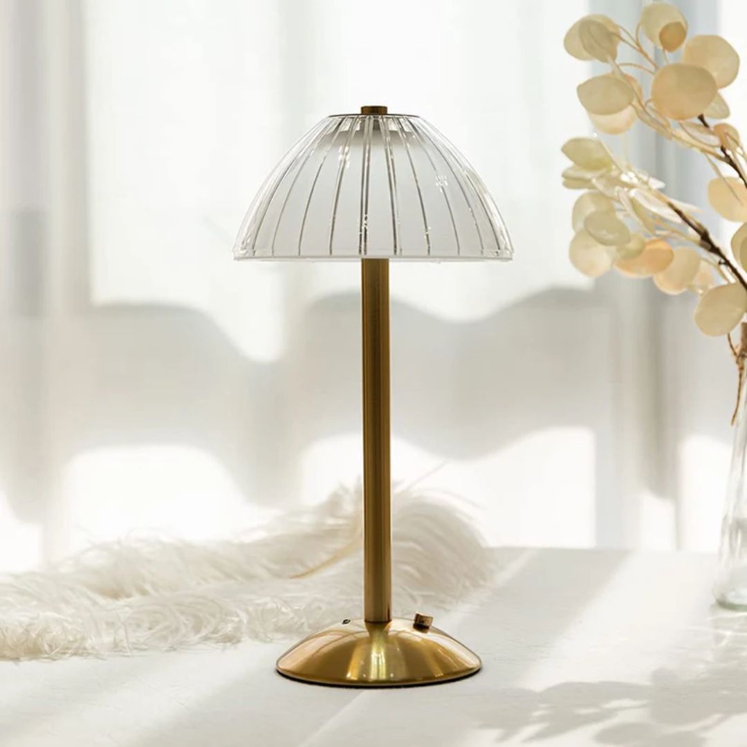 Karina GlowDesk – Retro Oplaadbare Bureau Lamp