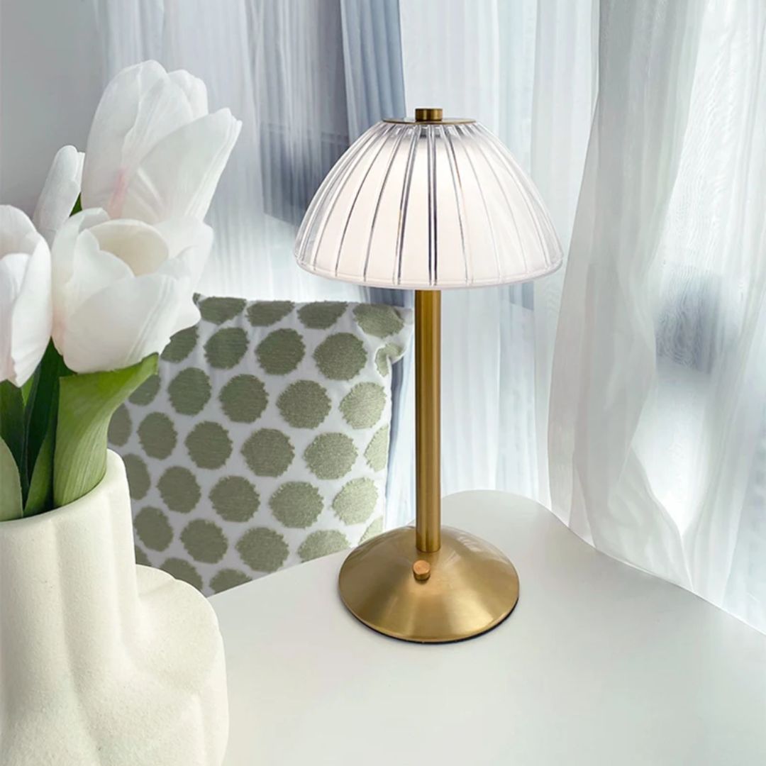 Karina GlowDesk – Retro Oplaadbare Bureau Lamp