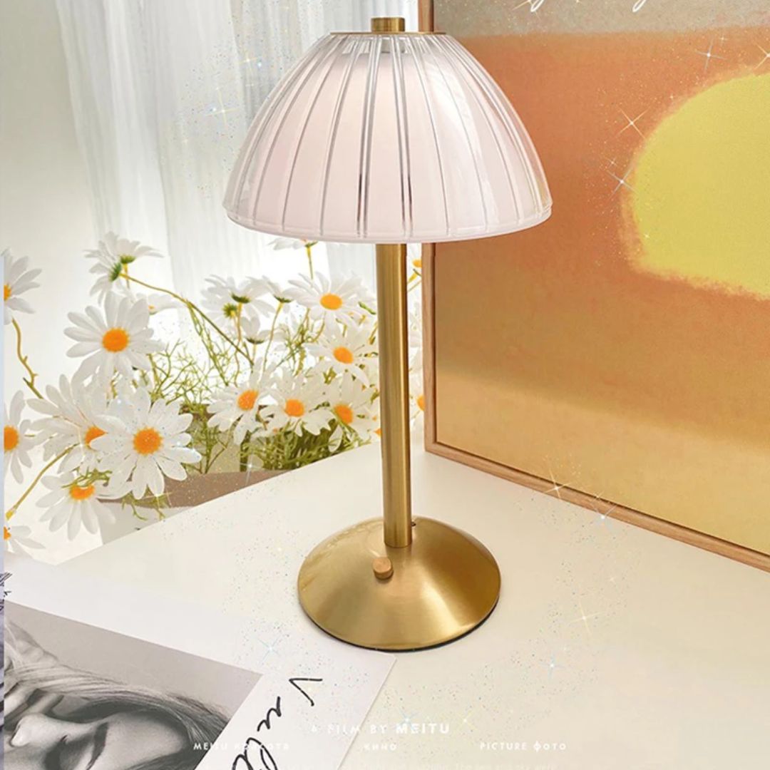 Karina GlowDesk – Retro Oplaadbare Bureau Lamp