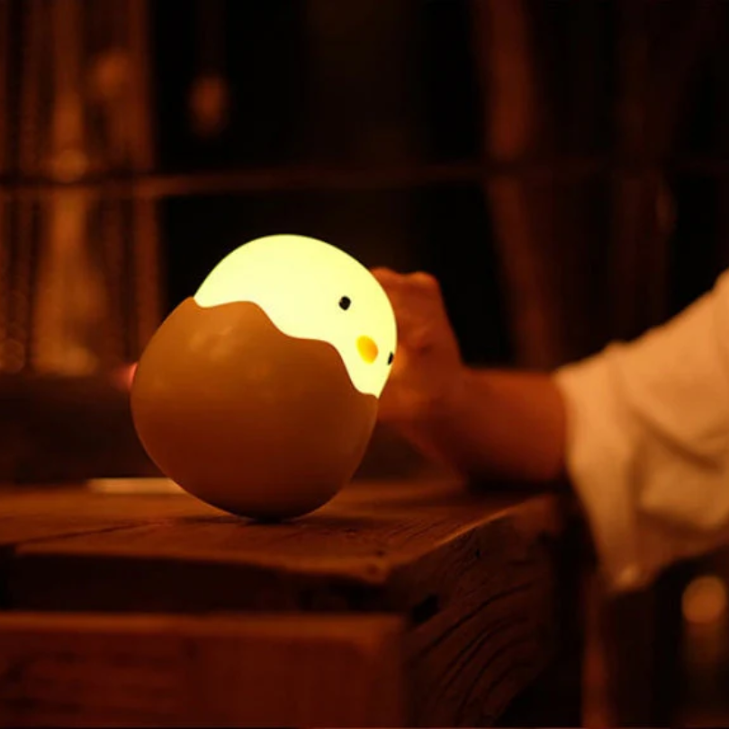 CozyChick Nightlight – Schattige Kinderlamp voor de Slaapkamer