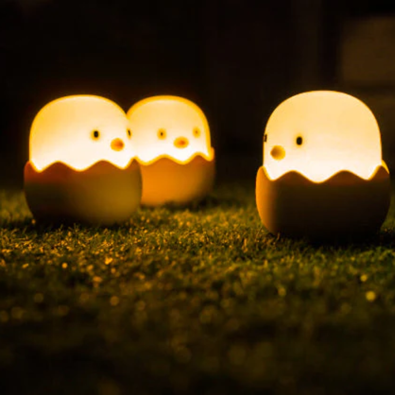 CozyChick Nightlight – Schattige Kinderlamp voor de Slaapkamer
