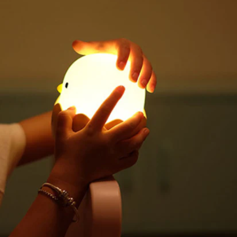 CozyChick Nightlight – Schattige Kinderlamp voor de Slaapkamer