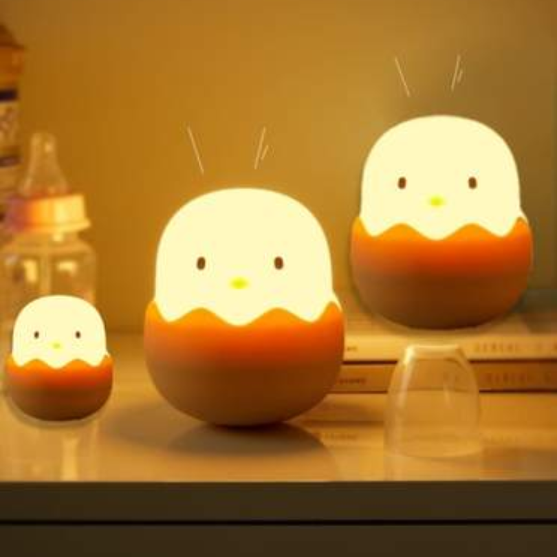 CozyChick Nightlight – Schattige Kinderlamp voor de Slaapkamer