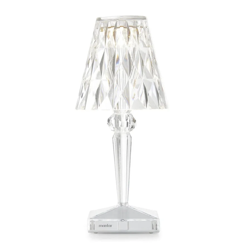 CrystalLuxe Table Lamp - Elegant Kristallen Tafelverlichting