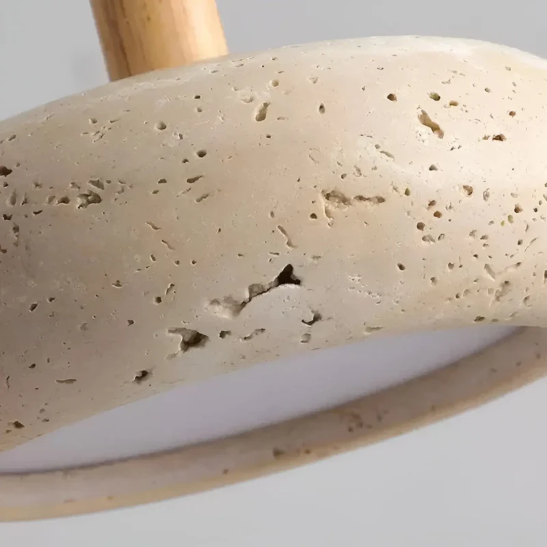 TranquilHalo - Retro LED Plafondlamp in Japans Design