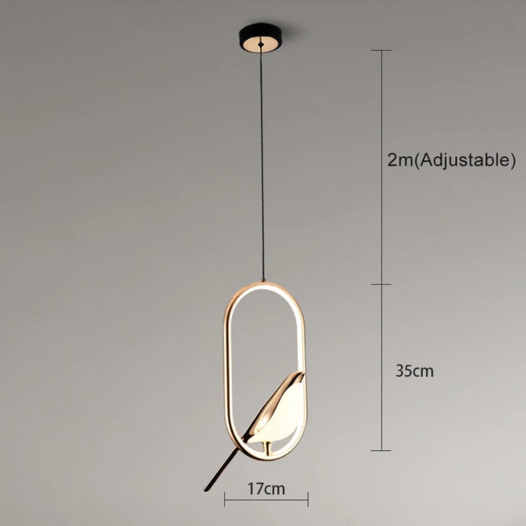 LuminaBird - Moderne Roterende LED Wandlamp