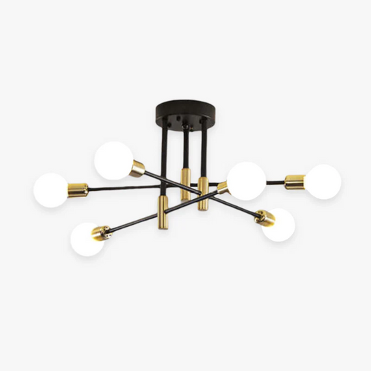 Lumière Royale – Luxe LED Plafondlamp voor Woonkamer