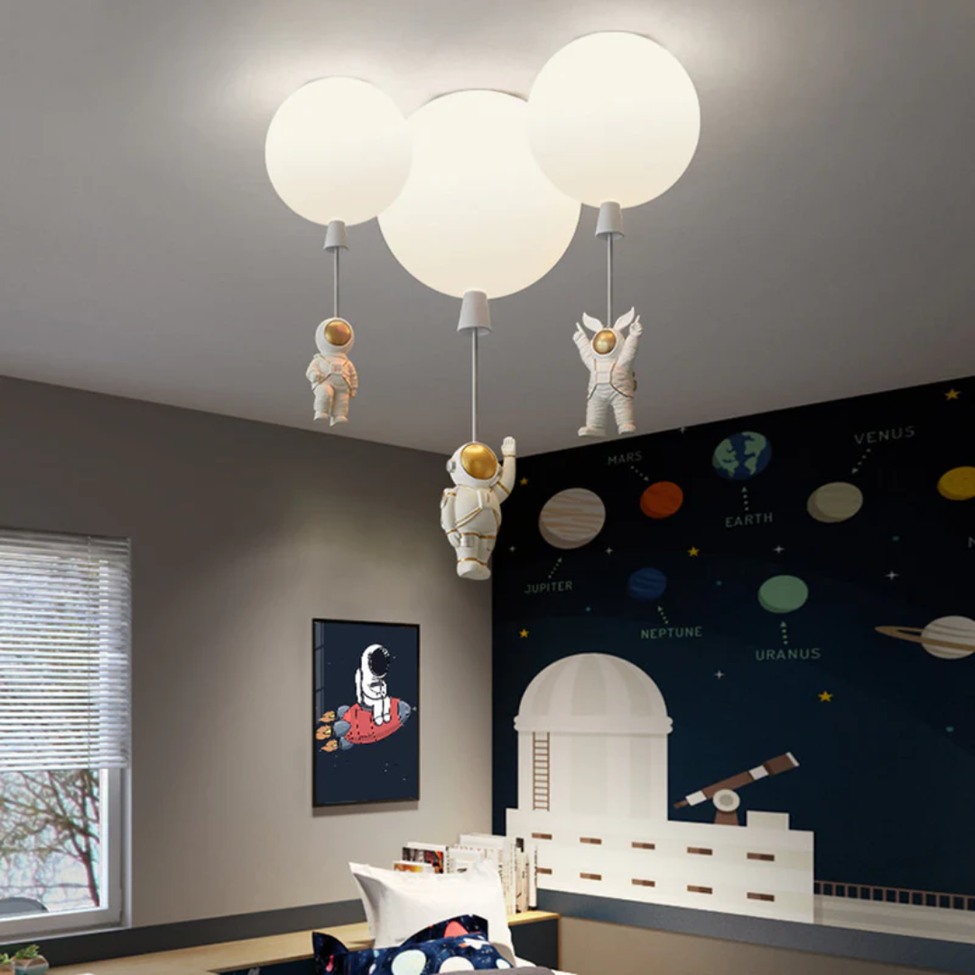 CosmoGlow - Speelse LED Plafondlamp voor Kinderkamer