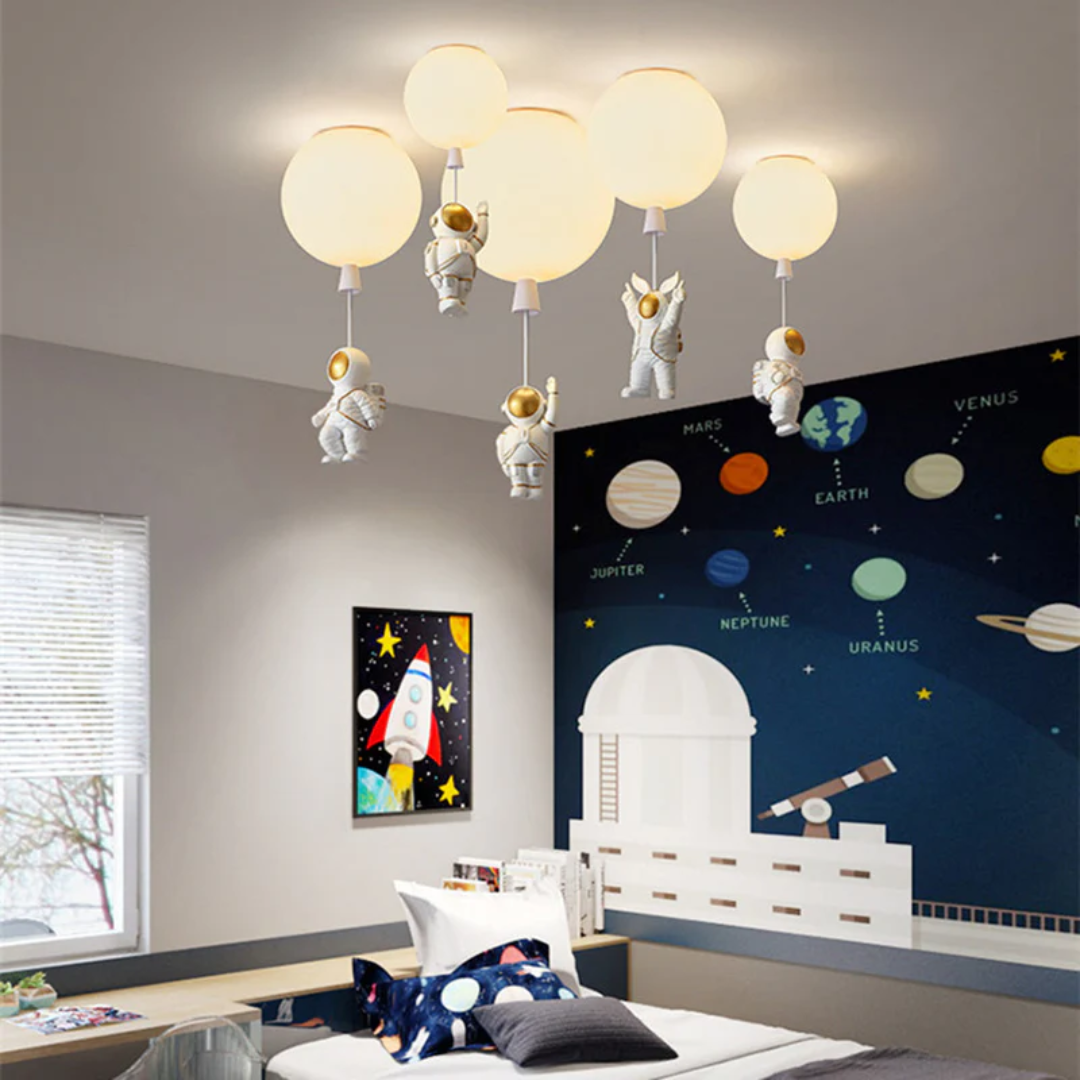 CosmoGlow - Speelse LED Plafondlamp voor Kinderkamer