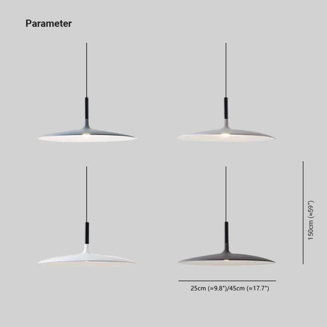 AuraPan – Stijlvolle LED Hanglamp voor Modern Interieur