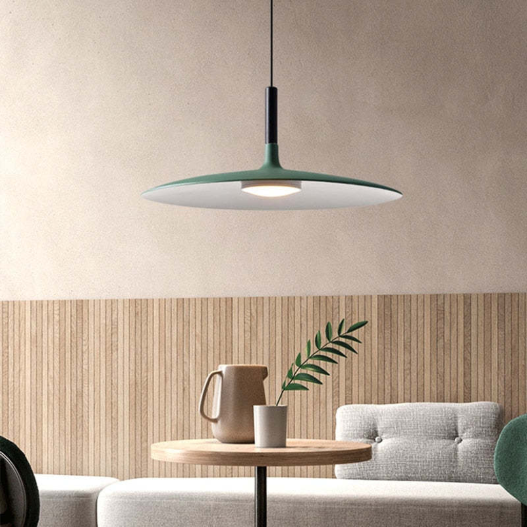 AuraPan – Stijlvolle LED Hanglamp voor Modern Interieur
