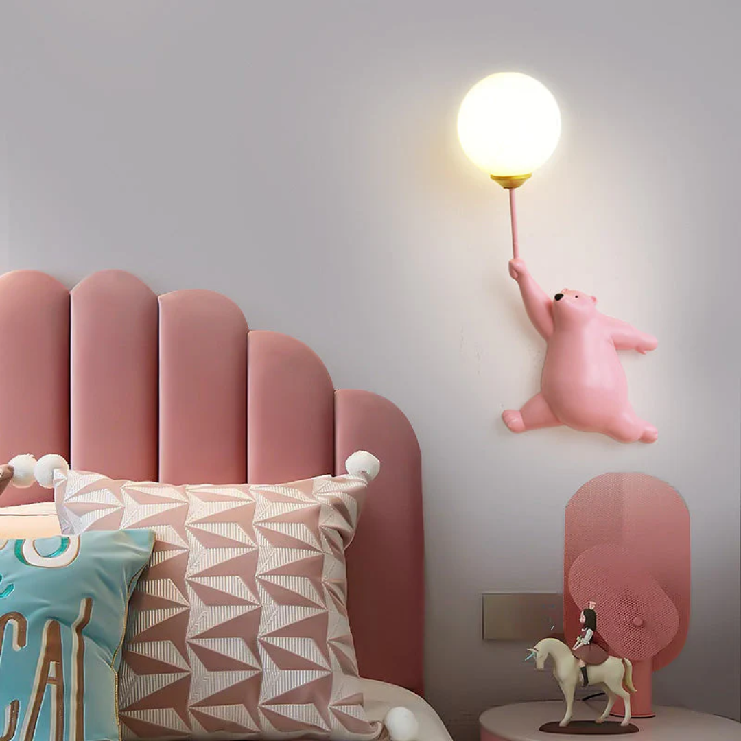 TeddyGlow - Stijlvolle LED Wandlamp voor de Muur