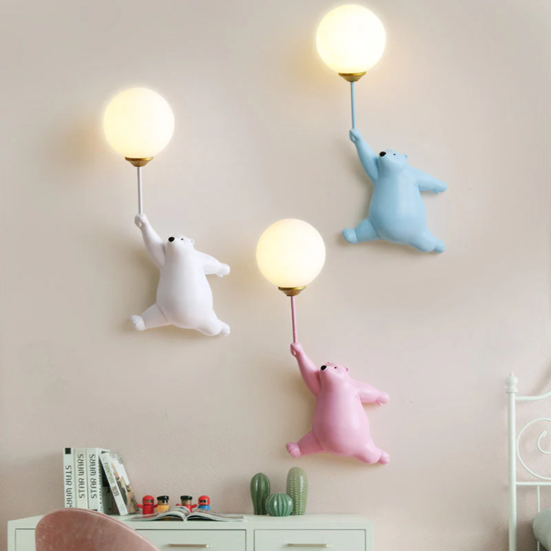 TeddyGlow - Stijlvolle LED Wandlamp voor de Muur