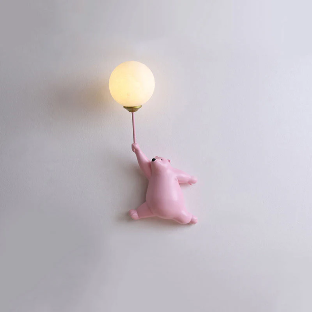 TeddyGlow - Stijlvolle LED Wandlamp voor de Muur