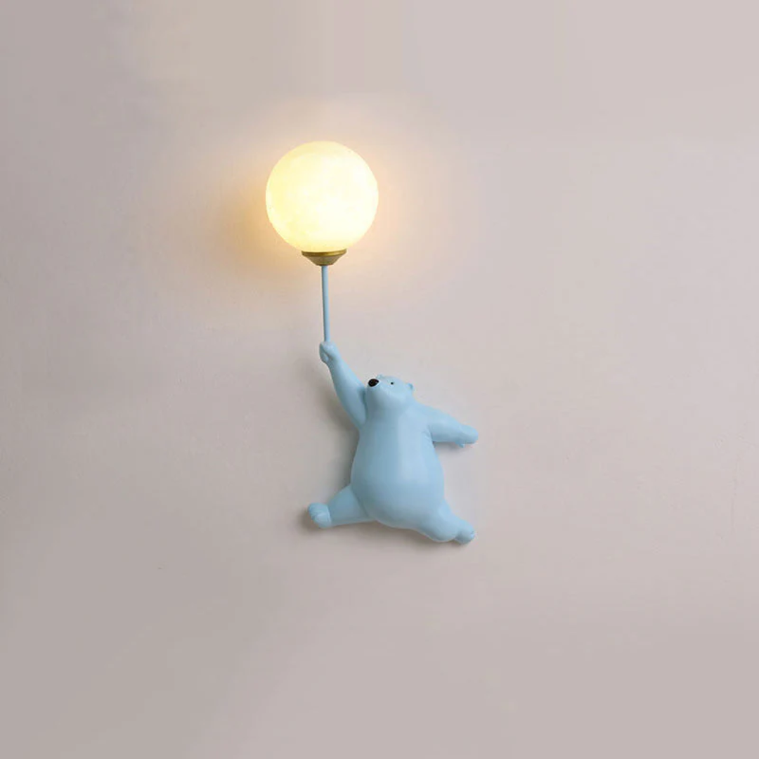 TeddyGlow - Stijlvolle LED Wandlamp voor de Muur