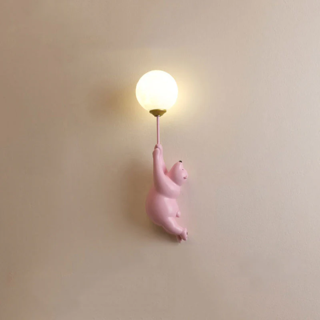 TeddyGlow - Stijlvolle LED Wandlamp voor de Muur