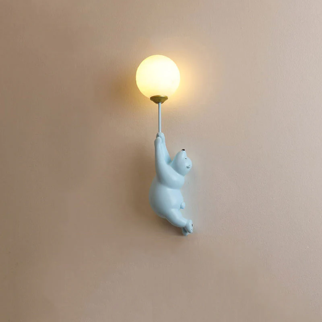 TeddyGlow - Stijlvolle LED Wandlamp voor de Muur