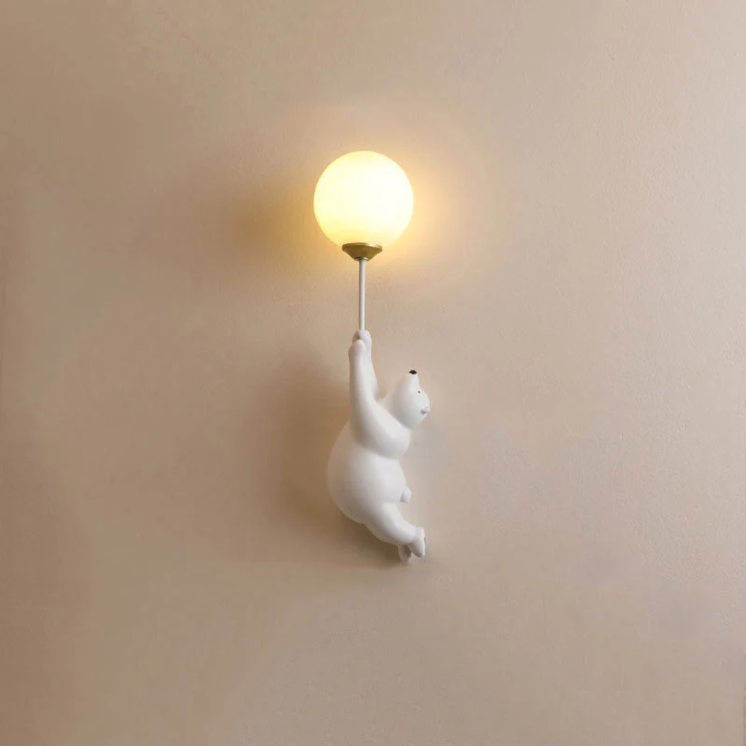 TeddyGlow - Stijlvolle LED Wandlamp voor de Muur