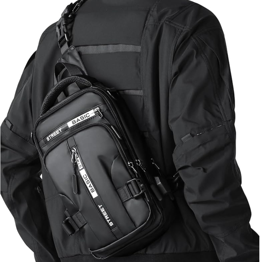 UrbanLite - Stijlvolle Crossbody Rugzak voor Dagen in de Stad