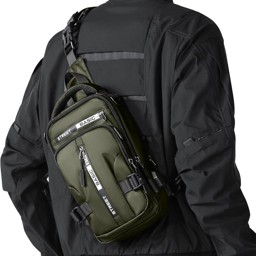 UrbanLite - Stijlvolle Crossbody Rugzak voor Dagen in de Stad