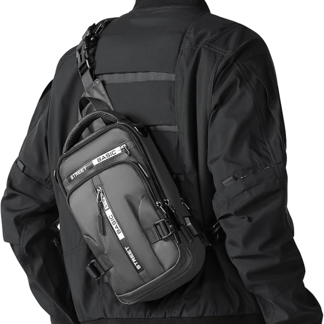 UrbanLite - Stijlvolle Crossbody Rugzak voor Dagen in de Stad