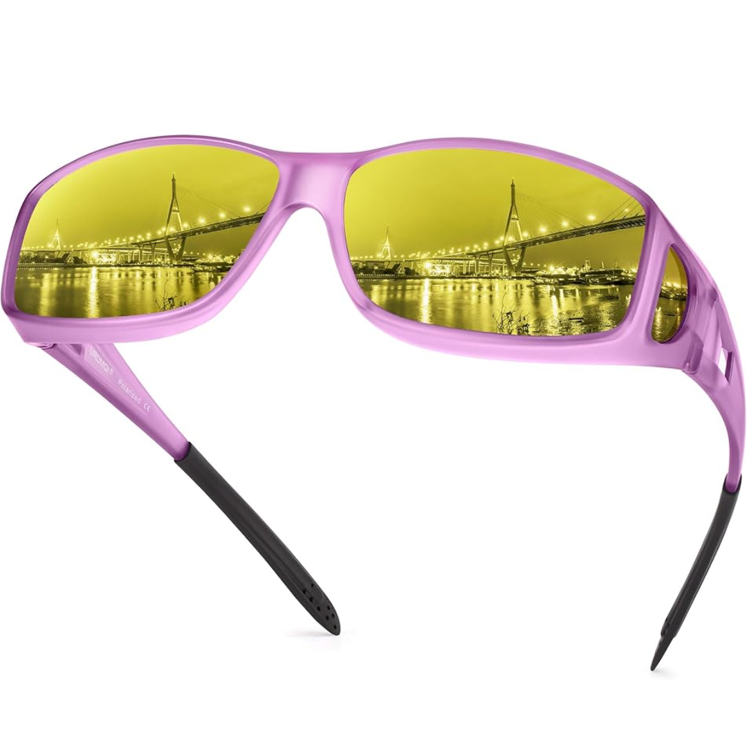 NightVision - Polarized Rijbril voor Nacht Rijden