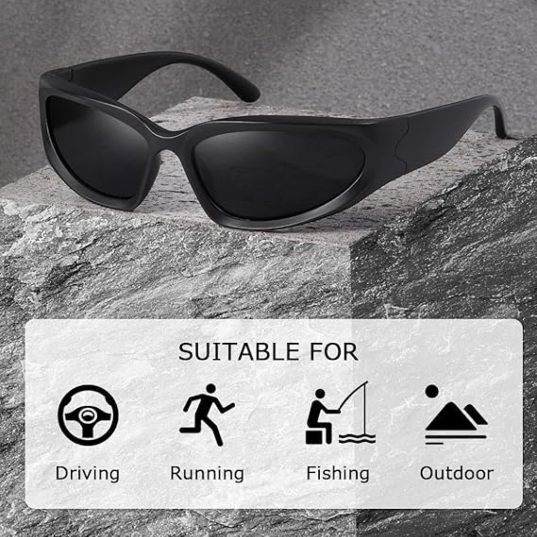 SwiftWrap - Trendy Gepolariseerde Sport Zonnebril