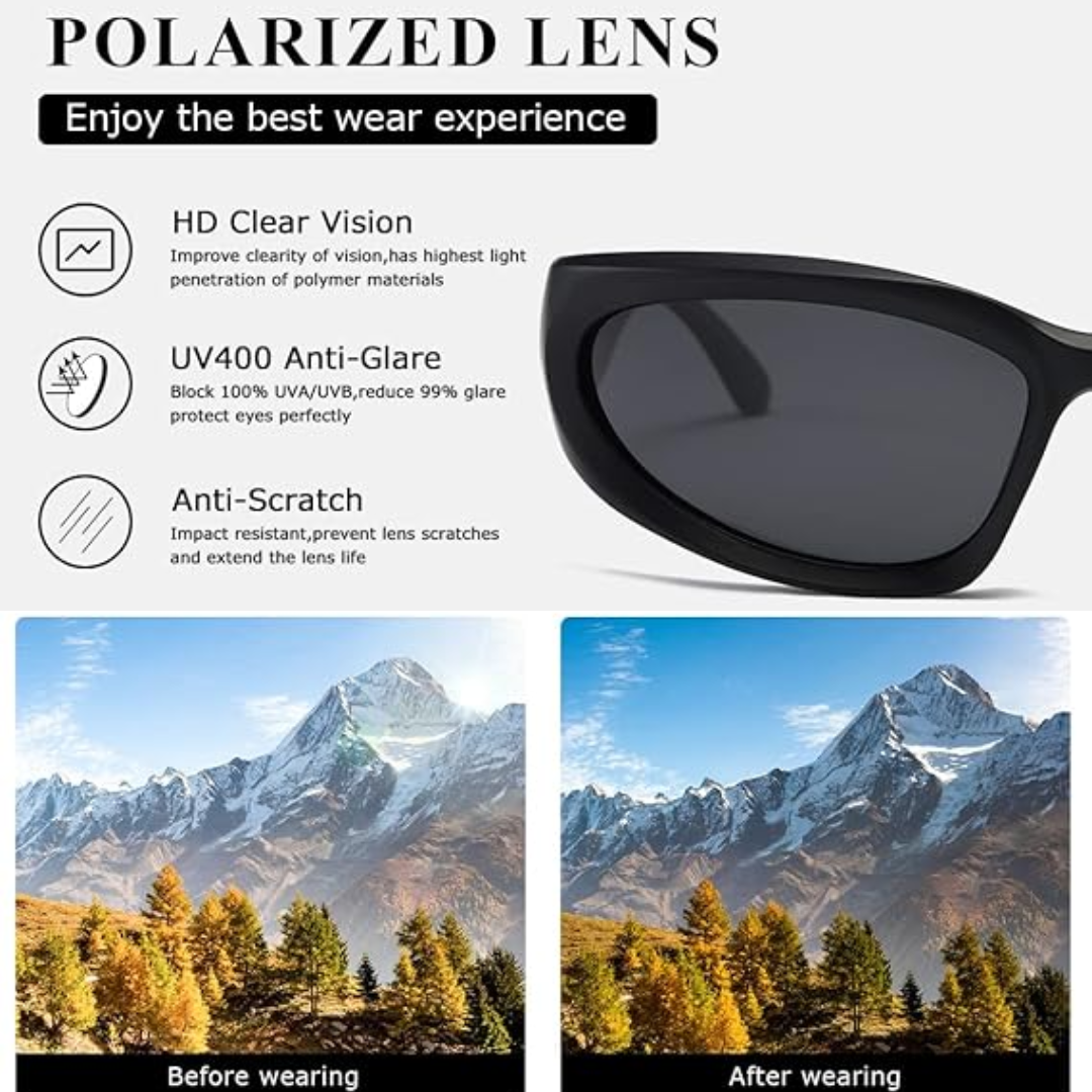 SwiftWrap - Polariserende Zonnebril voor Sport