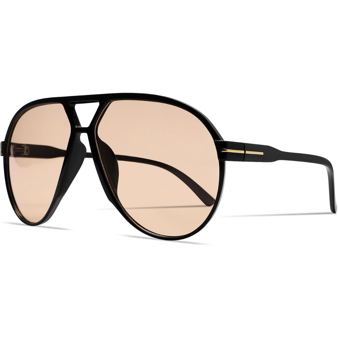 AmaraVision - Retro Grote Aviator Zonnebril