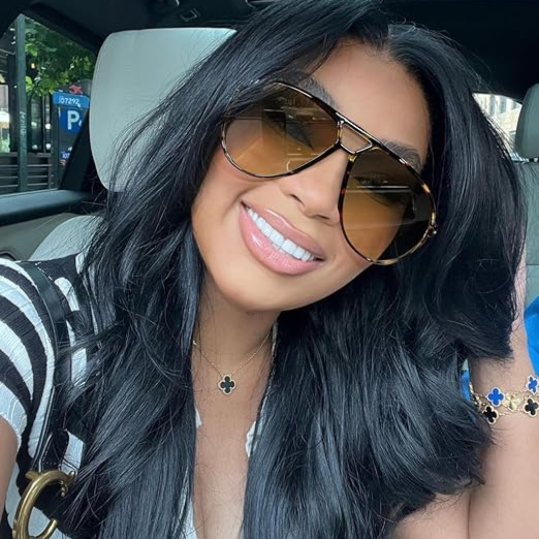 AviatorLux - Retro Oversized Zonnebril voor Stijl