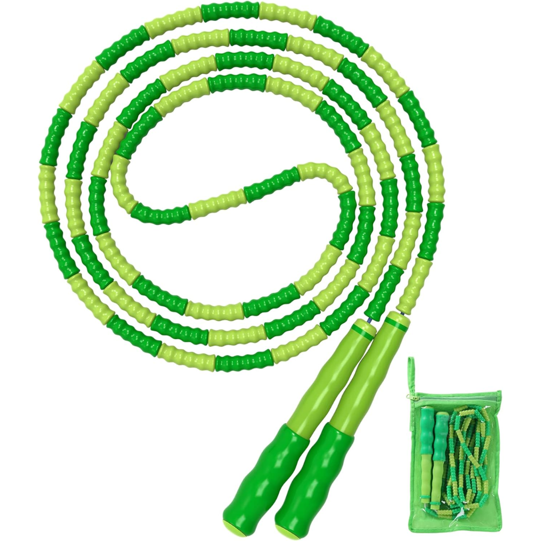 FlexiRope – Verstelbaar Beaded Springtouw voor Fitness