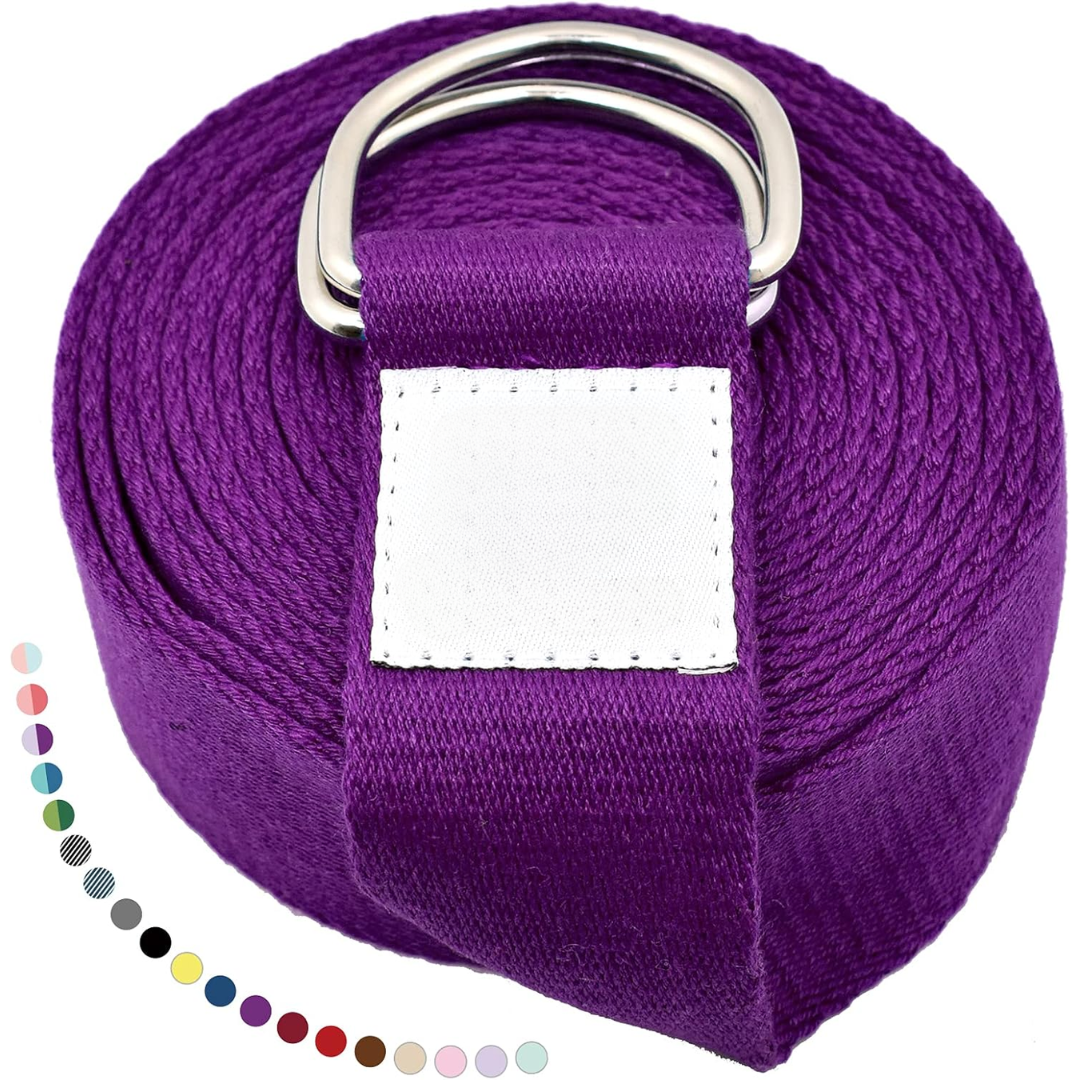 FlexFit – Verstelbare Yoga Band met D-Ring