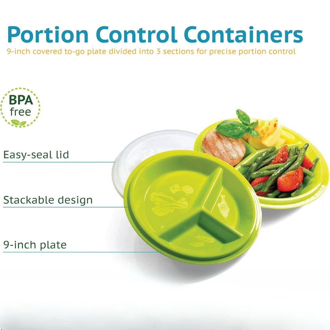 PortionMaster - Handig Reisvriendelijk Portiecontrole Bord