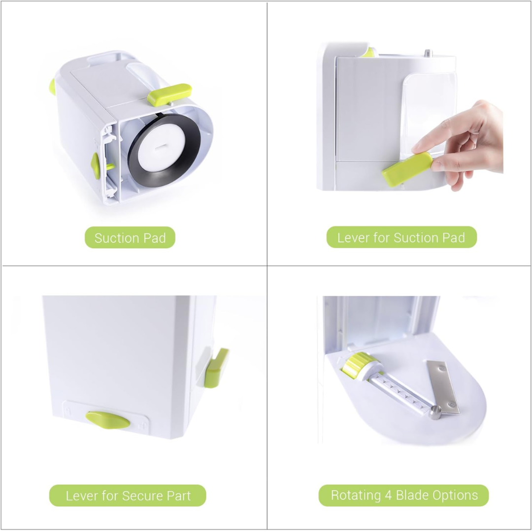 PowerSpiral - Professionele Groentesnijder met Zuignap