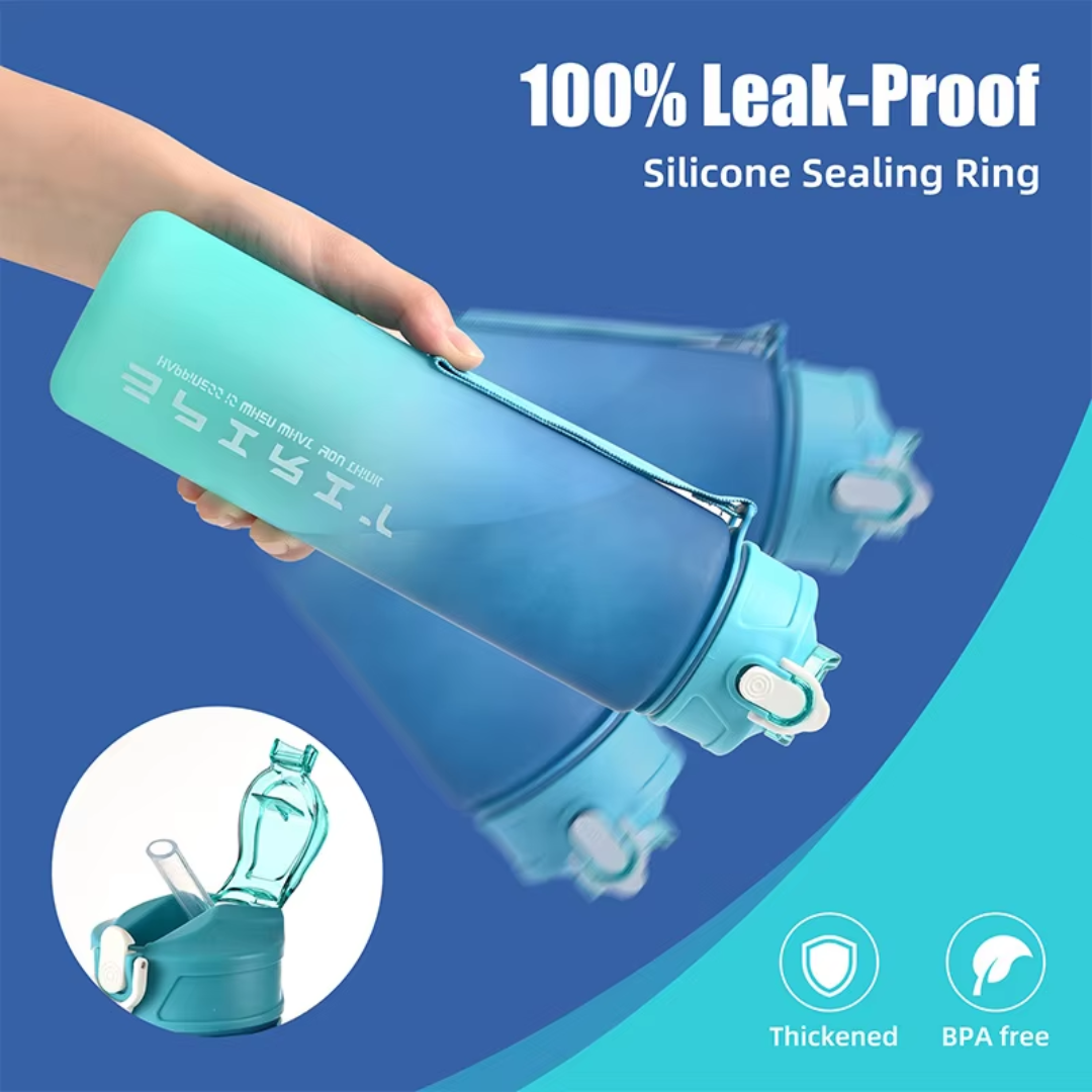 HydraMax - Grote Lekvrije Sportfles 1L