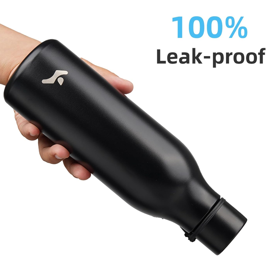 CoolFlow – Stijlvolle RVS Waterfles met Handgreep