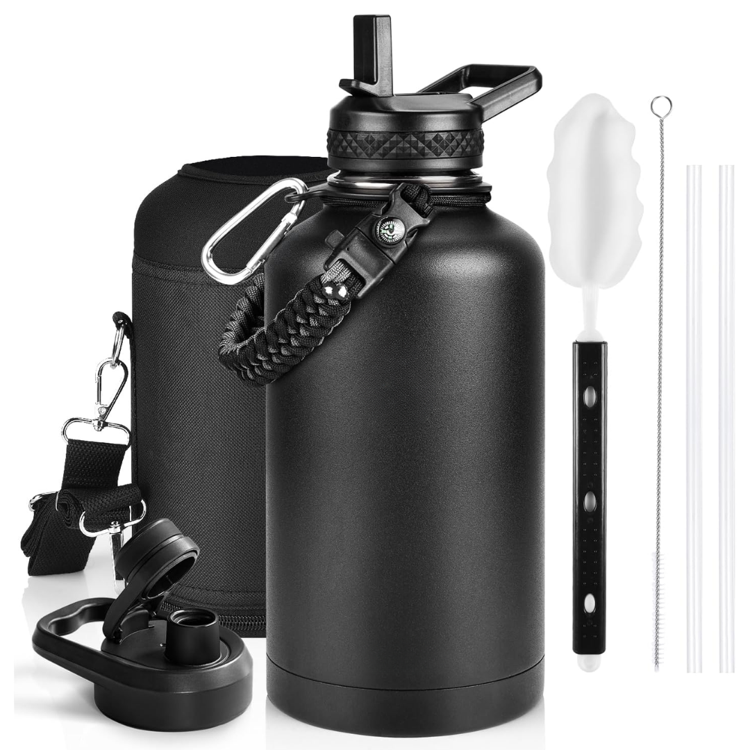 HydraPure – Duurzame Waterfles met Paracord Handvat