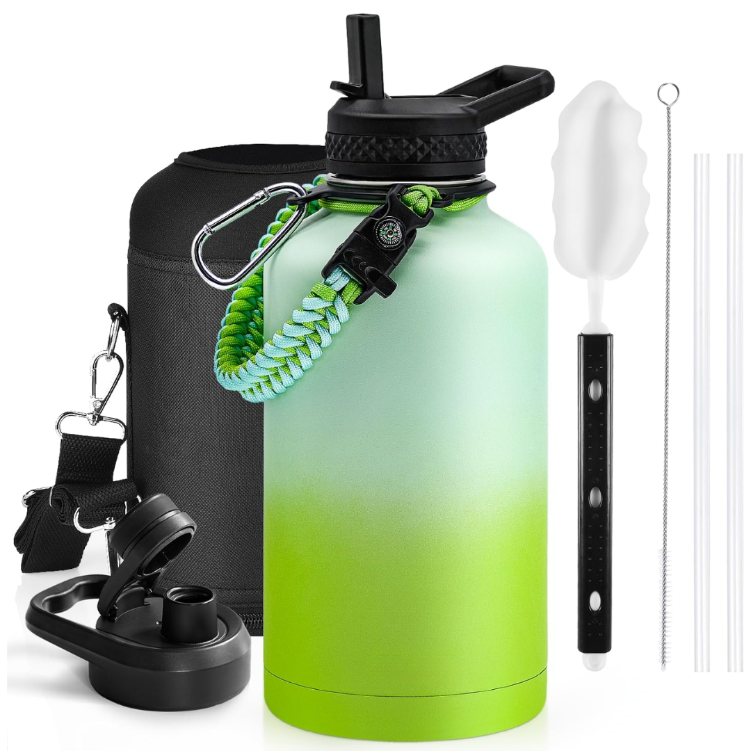 HydraPure – Duurzame Waterfles met Paracord Handvat
