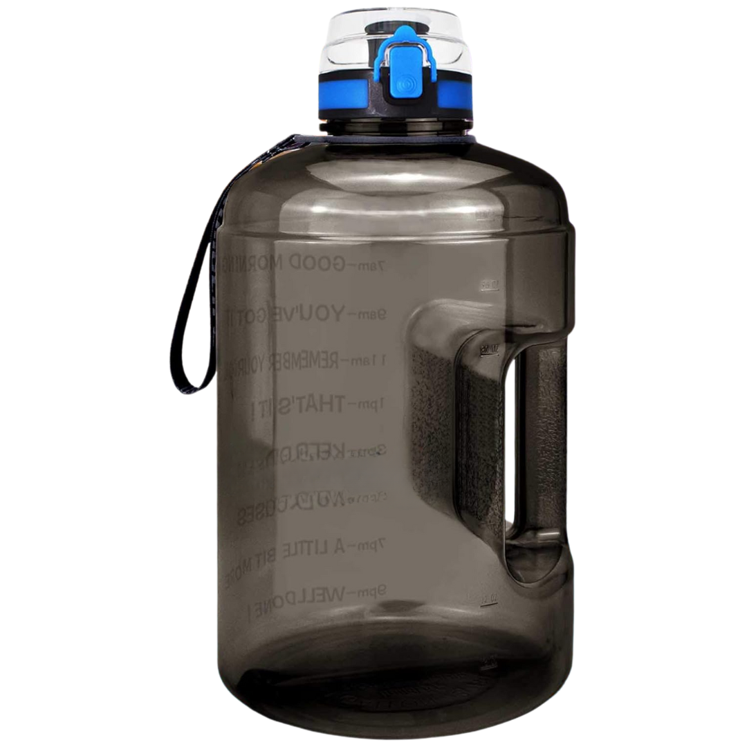 HydroBoost - Motivatie Waterfles met Tijdsmarkeringen