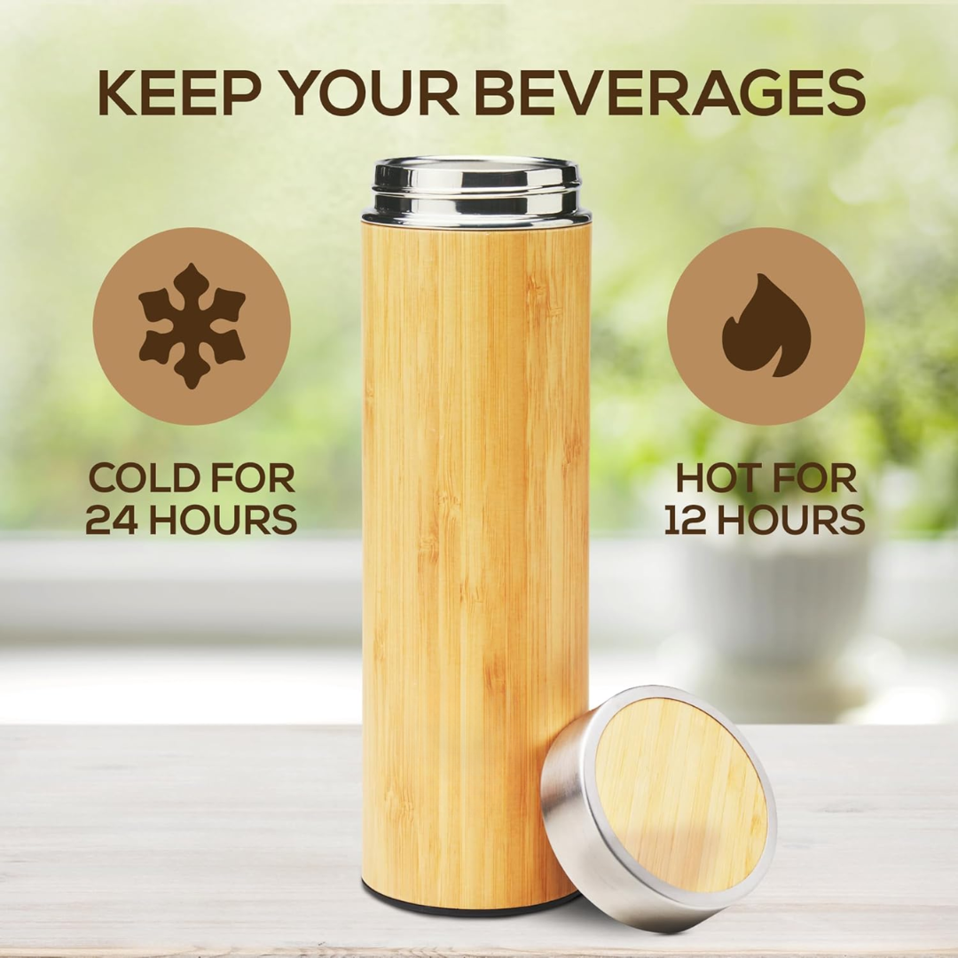 TeaFusion - Luxe Bamboe Thee Fles 500ml
