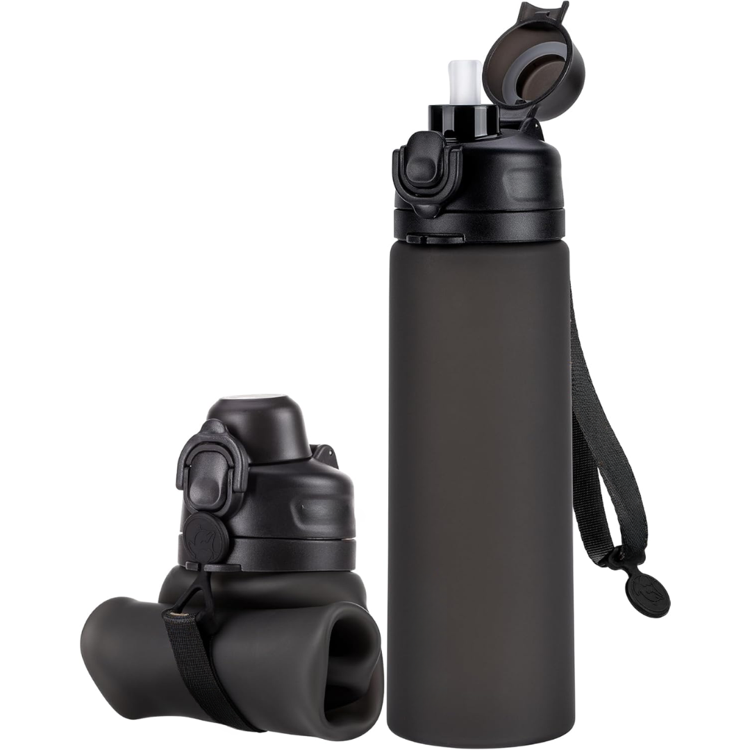 FlexiHydrate - Vouwbare Silicone Waterfles 600ml
