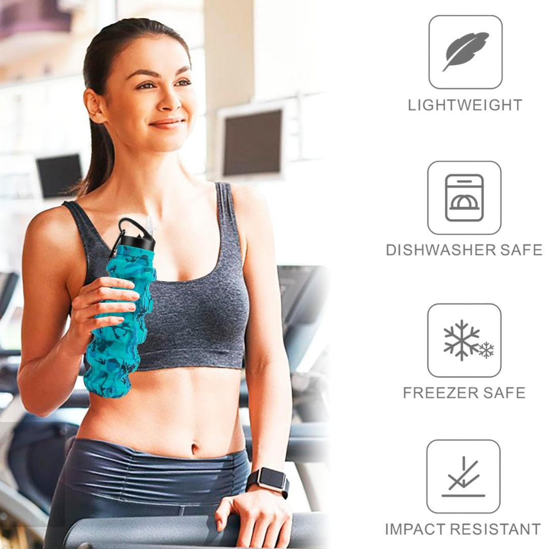 FlexiBottle - Duurzame Opvouwbare Reisbeker 575 ML