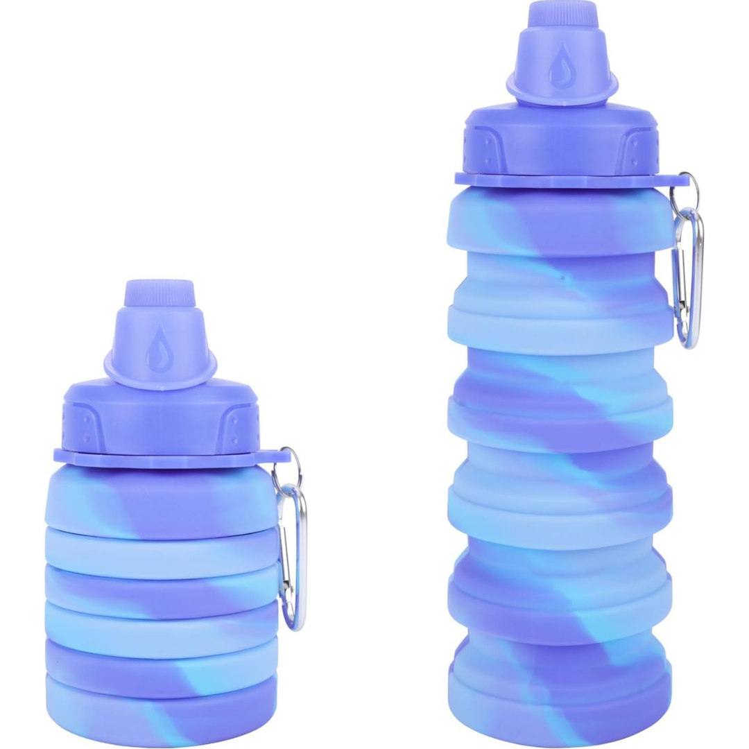 FlexiHydrate - Compact Inklapbare Waterfles voor Reizen