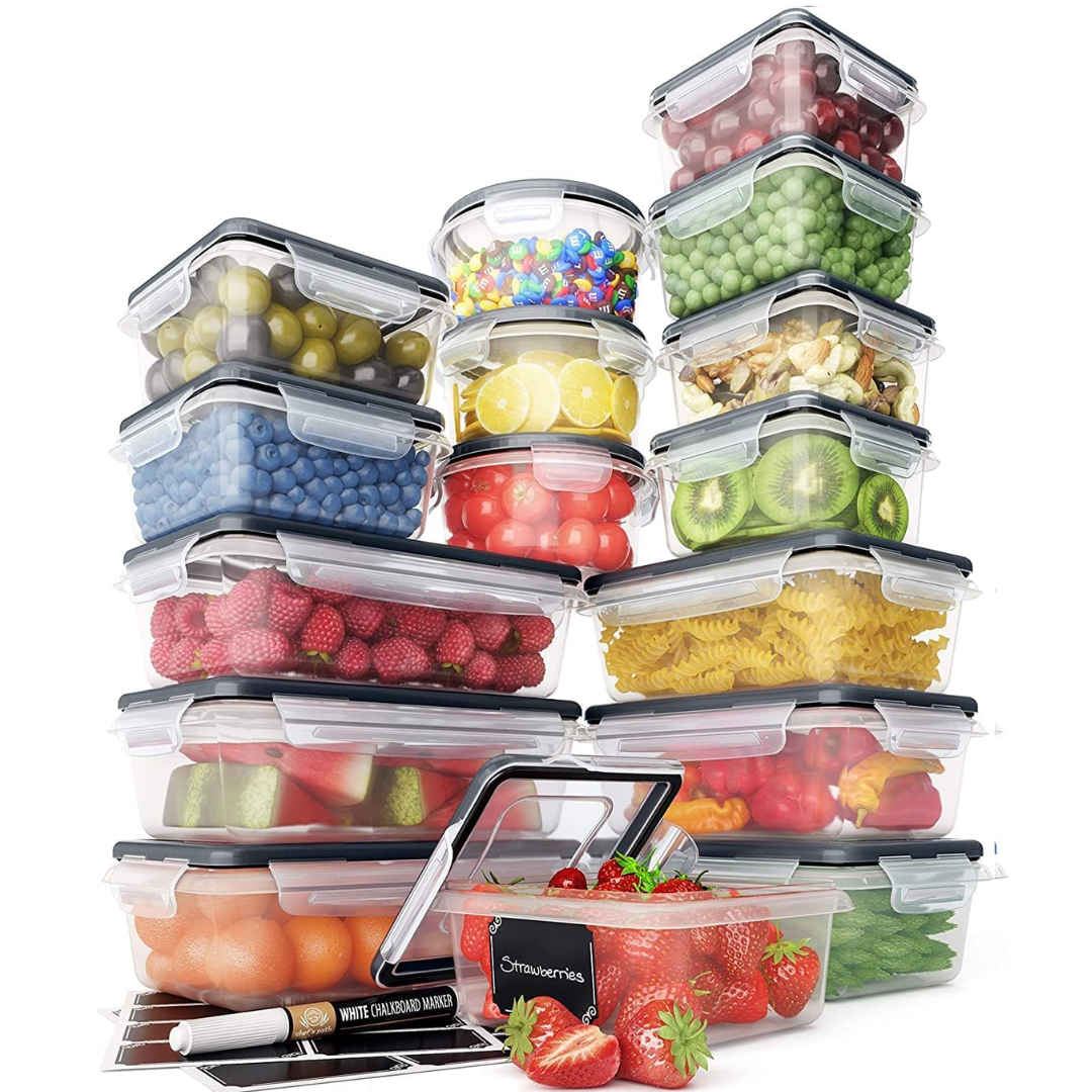 StoreMaster - Luxe Luchtdichte Opbergbakken Set